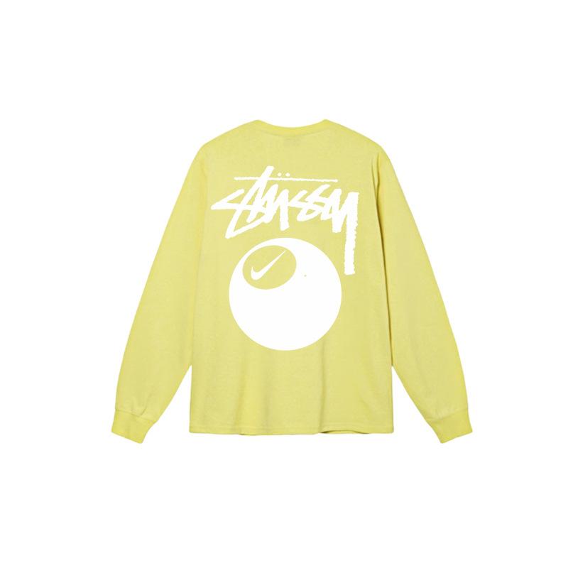 STU SS25 dice printing long-sleeved t-shirt for men and women of the same style, spot classic