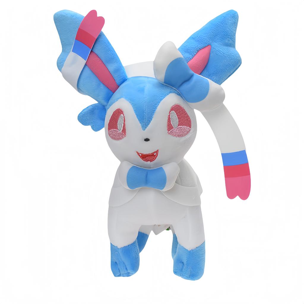 Pikachu Peluche Eevee Soft Plushies Stuffed Leafeon Vaporeon Glaceon Sylveon Espeon Umbreon Evolution Plush Toy Collectible Gift