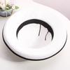 Elegant Straw Sun Hat with Black Big Bow - Wide Brim, White & Black Dome, Perfect for Summer and Formal Occasions,Tea Party