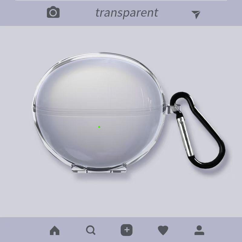 Huawei FreeClip Protective Earbuds Case: Transparent, Full Coverage, Anti-Drop, Soft Shell