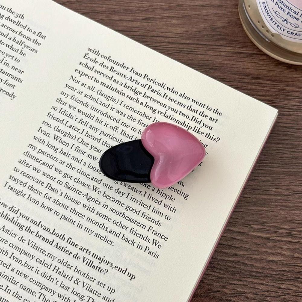 Dopamine Hairpin Heart-shaped Broken Clip Cute Hair Clips