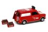 Tiny City Scale Morris Mini Cooper Diecast Model Car 1/50 Coca-Cola