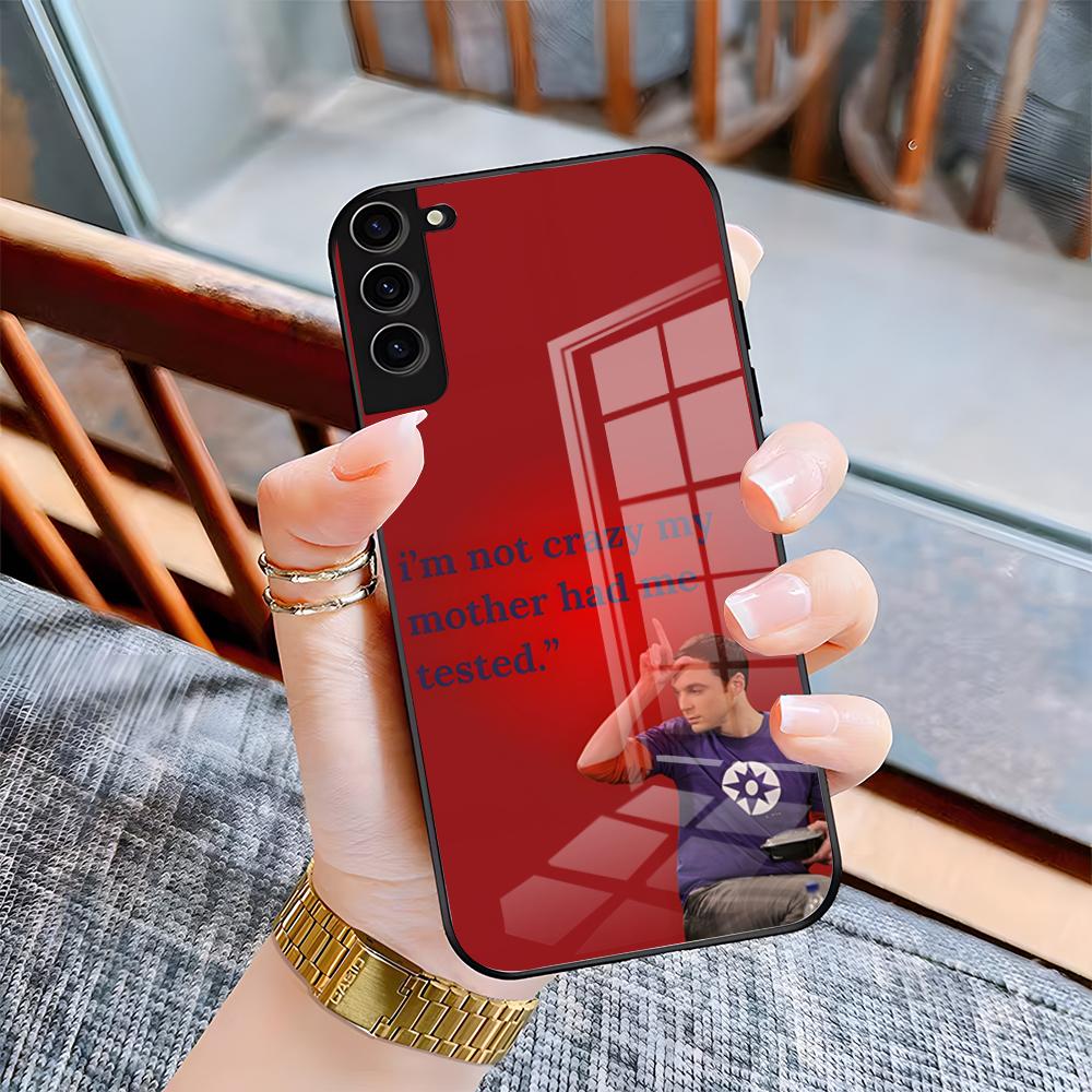 T-The Big Bang Theory Phone Case For Samsung A25 A13 A33 5G A54 A36 A35 A56 A52 A14 Shockproof Glass Cover