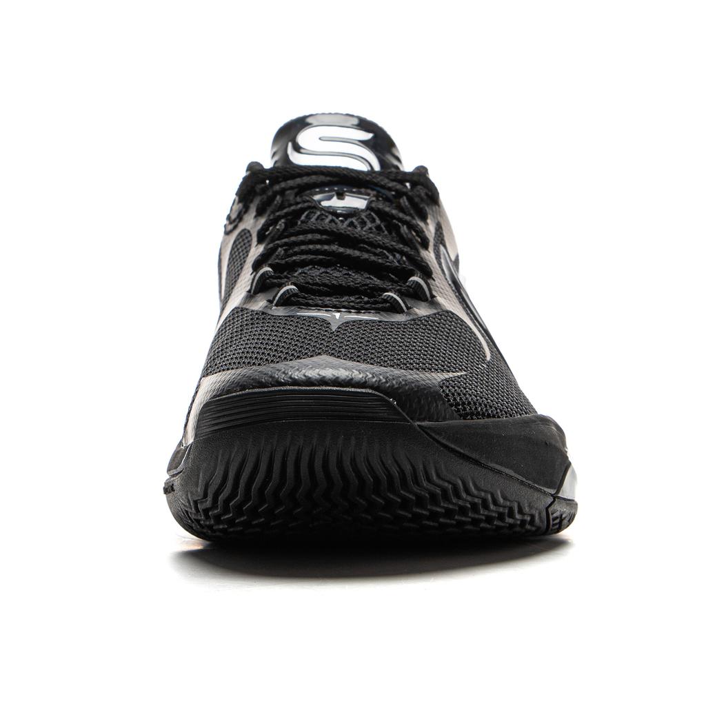 Li Ning Flashing New Basketball Sports Shoes Low Top Non-Slip Wear-Resistant Professional Referee Shoes Men Sneakers Black ABPU001-15