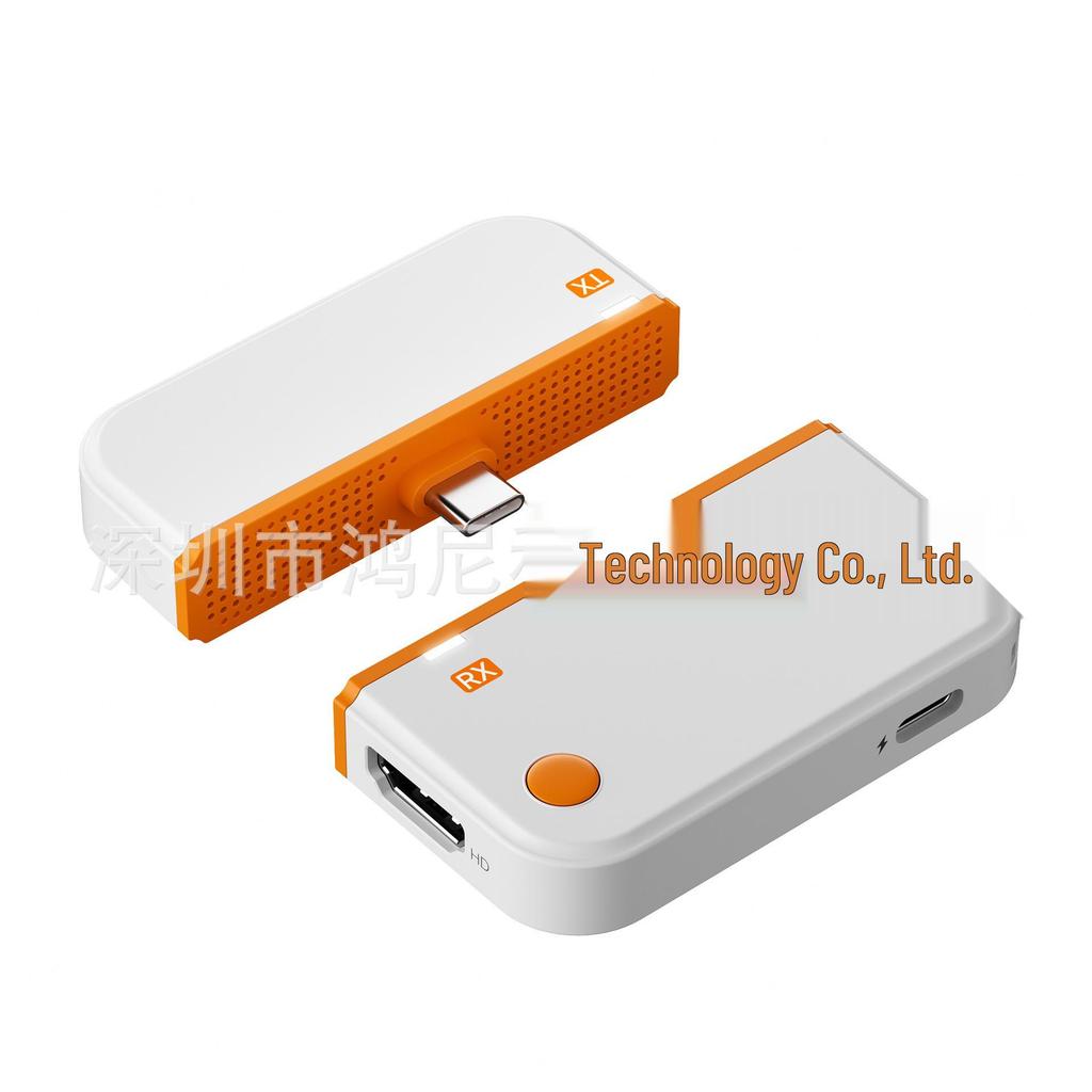 Type-C Wireless HDMI Screen Projector - HD Computer to TV Display with Point-to-Point Mirroring