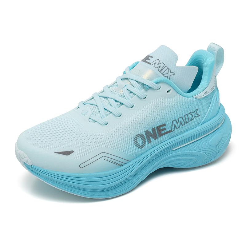 Onemix Laufschuhe Damen Leichte Sportschuhe Gepolsterte Springseilschuhe Frühling und Herbst Stabile Unterstützung Laufschuhe Herren