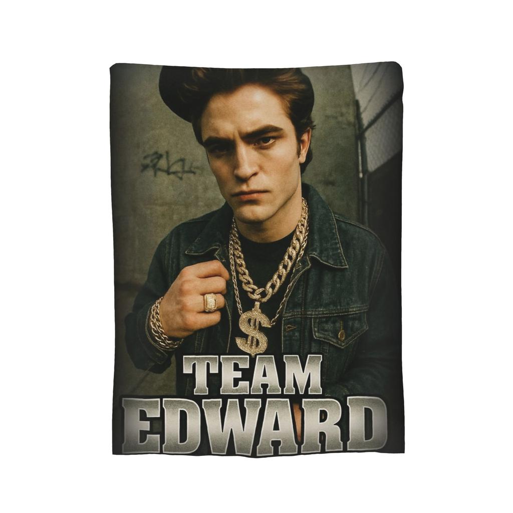 Twilight Blankets Flannel Printed  Portable Lightweight Thin Throw Blankets for Sofa Car Bedspread