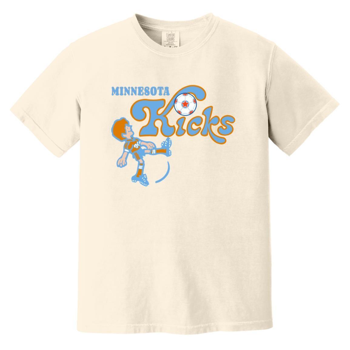 Minnesota Kicks T-shirt Heavyweight | NASL Soccer Team M