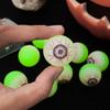 5/50pcs Glow In The Dark Bouncy Ball Halloween Eyeball Decoration Haunted House Home Bar Horror Props Luminous Fake Eyeballs
