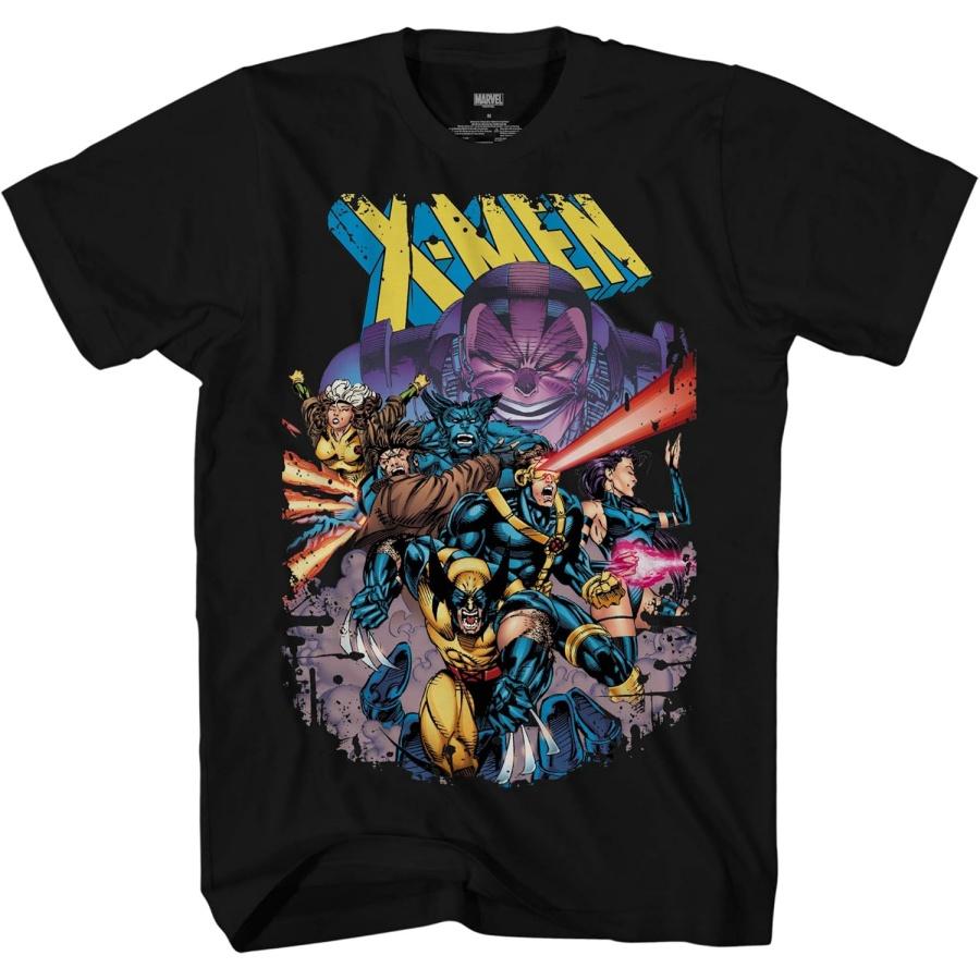 Мужская футболка Marvel Люди Икс Апокалипсис 90-е Росомаха XXXXXL чёрный
