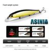 Green Ball 111mm, 15g Long-Cast Sinking Minnow: Rattling Hard Bait for Bass, Pike, Perch - Free Shipping