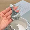 1/2/3Pcs Shell Tea Spoon Stainless Steel Stirring Sundae Coffee Tea Spoons Dessert Stirring Coffee Supplies Mini Small Coffee