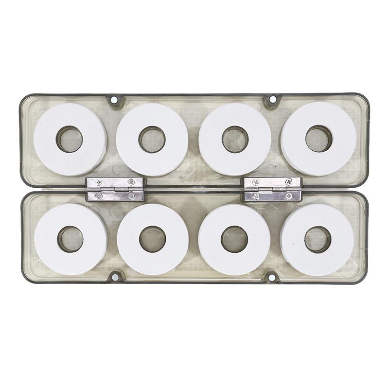 Placă de înfășurare din plastic, 8/16 buc. Linie de pescuit, arbore de sârmă, bobine de bobine, cutie cadou cadou