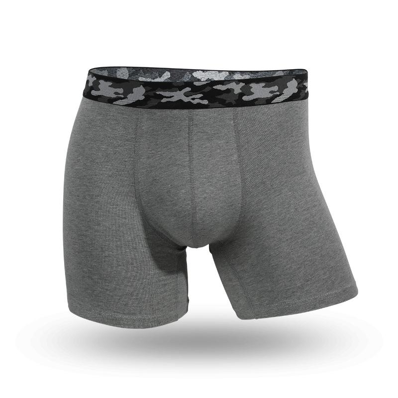 Plus-size Men's Autumn Cotton Anti-wear Leg Running Breathable Youth Boxer Briefs