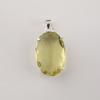 Lemon Topaz Gemstone Silver Pendant, 925 Sterling Silver Handmade Necklace, Women Jewelry, Gift For Her PP-64-7
