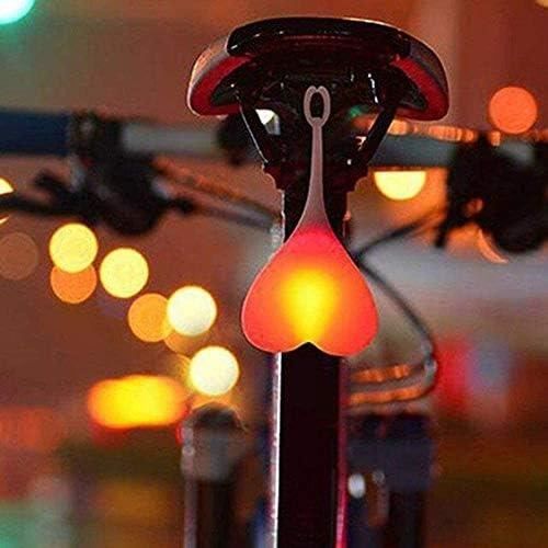 

Feux arrière de Boule de vélo Lampe Suspendue à cœur battantfeu d avertissement Cardiaque pour Bicyclette éclairage Essentiel Nuit