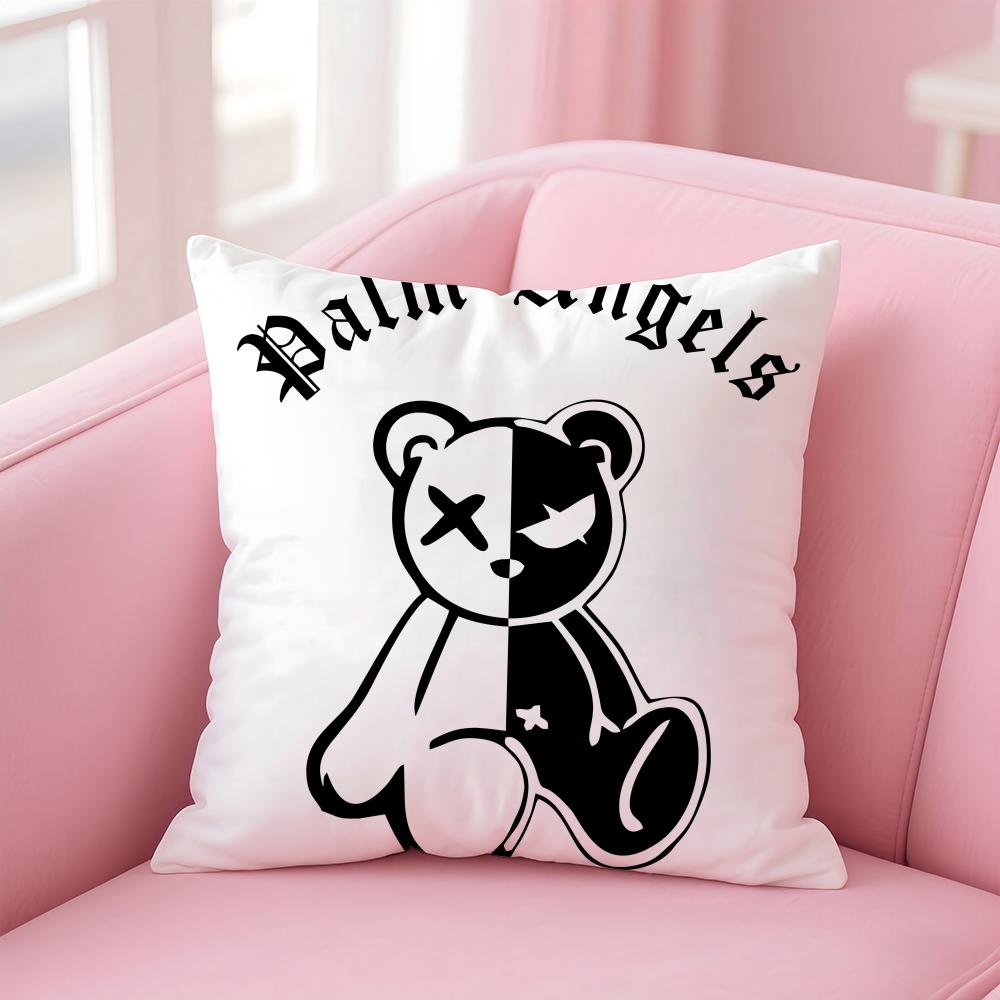 brands Palm Angels Cushion Cover Comfortable Reversible Pillow Cover Ideal for Car Sofa Bedroom & Beyond