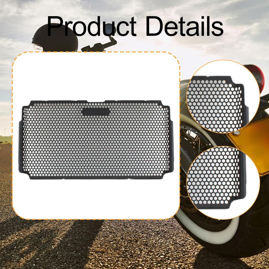 Radiator Grill Protector Shield Black Aluminum Alloy for Yamaha MT-07 2025 Motorbike Accessories Cooling