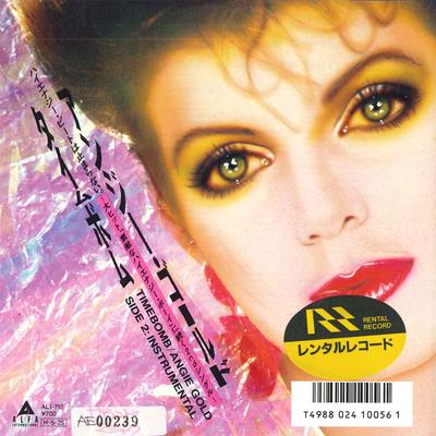 7inch Record ANGIE GOLD - Timebomb/Timebomb (Instrumental) ALI712PROMO ALFA INTERNATIO 1986 Japan Dance & Electronica Used