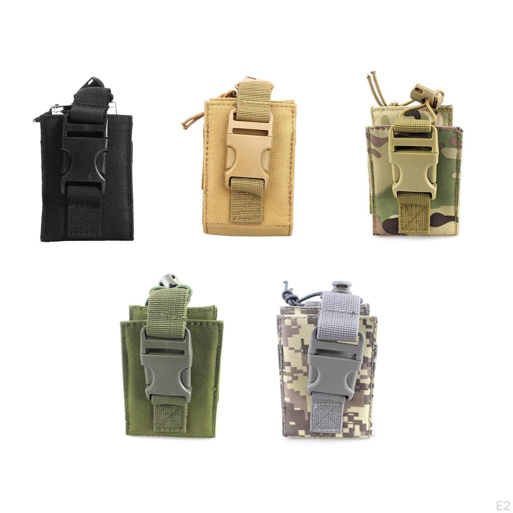1PC Radio Pouch Holder Lightweight Portable Waist Bag Universal for Camping