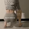 Ladies Spring and Autumn Cotton 7A Antibacterial Cotton Crotch Non Mark High Waist Comfortable Flat Angle Briefs