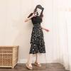 Women's 2024 Summer Korean Cross-Strap Thick-Soled Roman Sandals