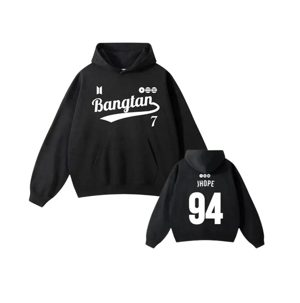 BTS Bangtan 2026 Comeback Hoodie Kpop Idol Member Name Number Sweatshirt Men Women Casual Streetwear Pullover Hooded Tops