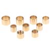 10Pcs Diy Snooker Billiards Copper Brass Pool Cue Ferrule Repair Accessories 9Mm10Mm11Mm12Mm13Mm Brass Accessories