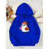 Halloween Girls' Casual Long-Sleeve Hoodie, Autumn And Winter Sports Top for Girls Outdoor Hoodie