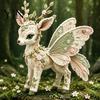 Decorative Floral Felt Craft Forest Guardians Patchwork DIY Kit, Woodland Animal Sewing Pre-cut Creative Hobby Embroidery Supplies Fabric Kit