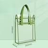 1/2/3PCS Waterproof Clear PVC Tote Bag Mesh Handbag Multi-function Exam Storage Bag Office Document Bag Daily Shopping Cosmetic Bags