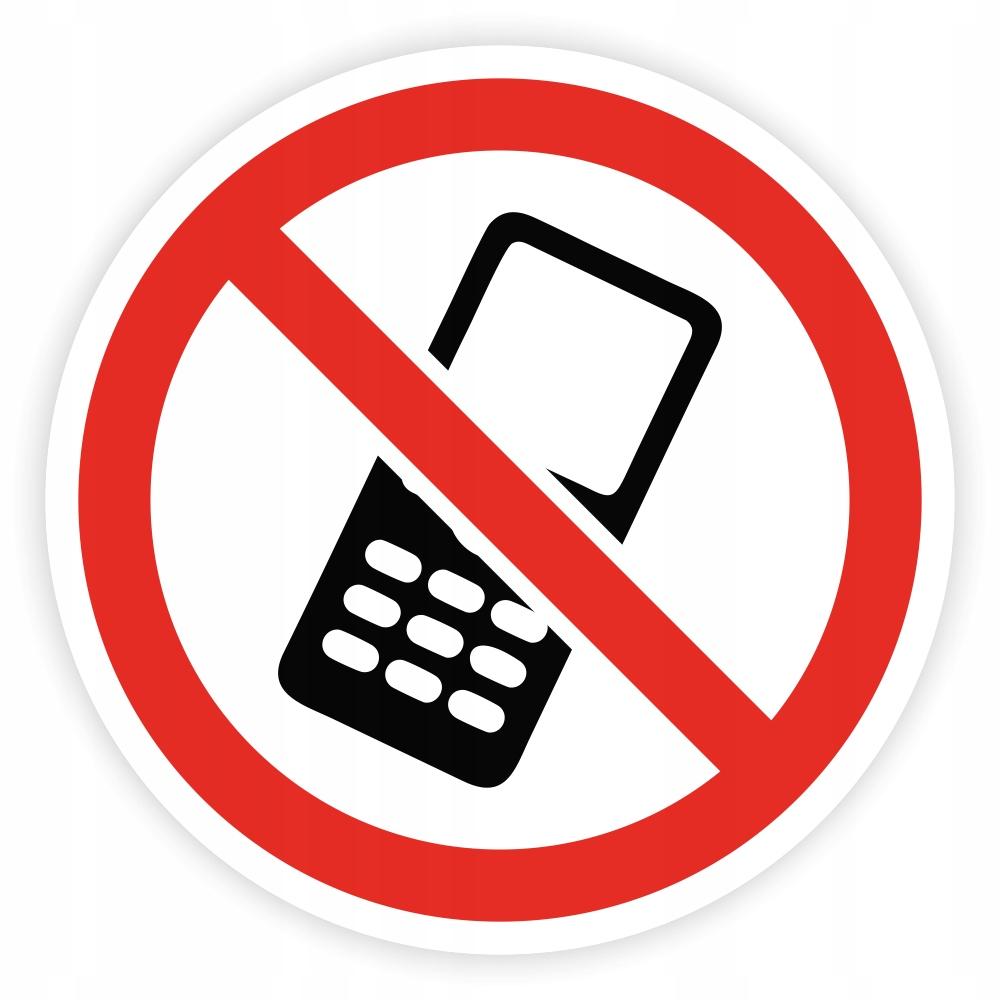 Information Sticker - No Phone Use 20