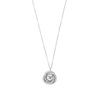 European Retro Zircon Stainless Steel Necklace: High-End Cross-Border Clavicle Chain