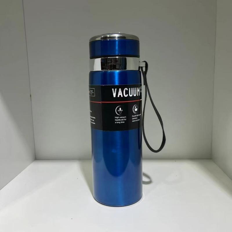 New 316 Stainless Steel Insulated Cup Gradient Color Lid Strap Travel Large Capacity Outdoor Sports Water Cup