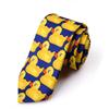 Mode How I Met Your Mother Enten Krawatte Gummi-Ente 8cm Krawatte Krawatten Gelb Bedruckte Krawatte