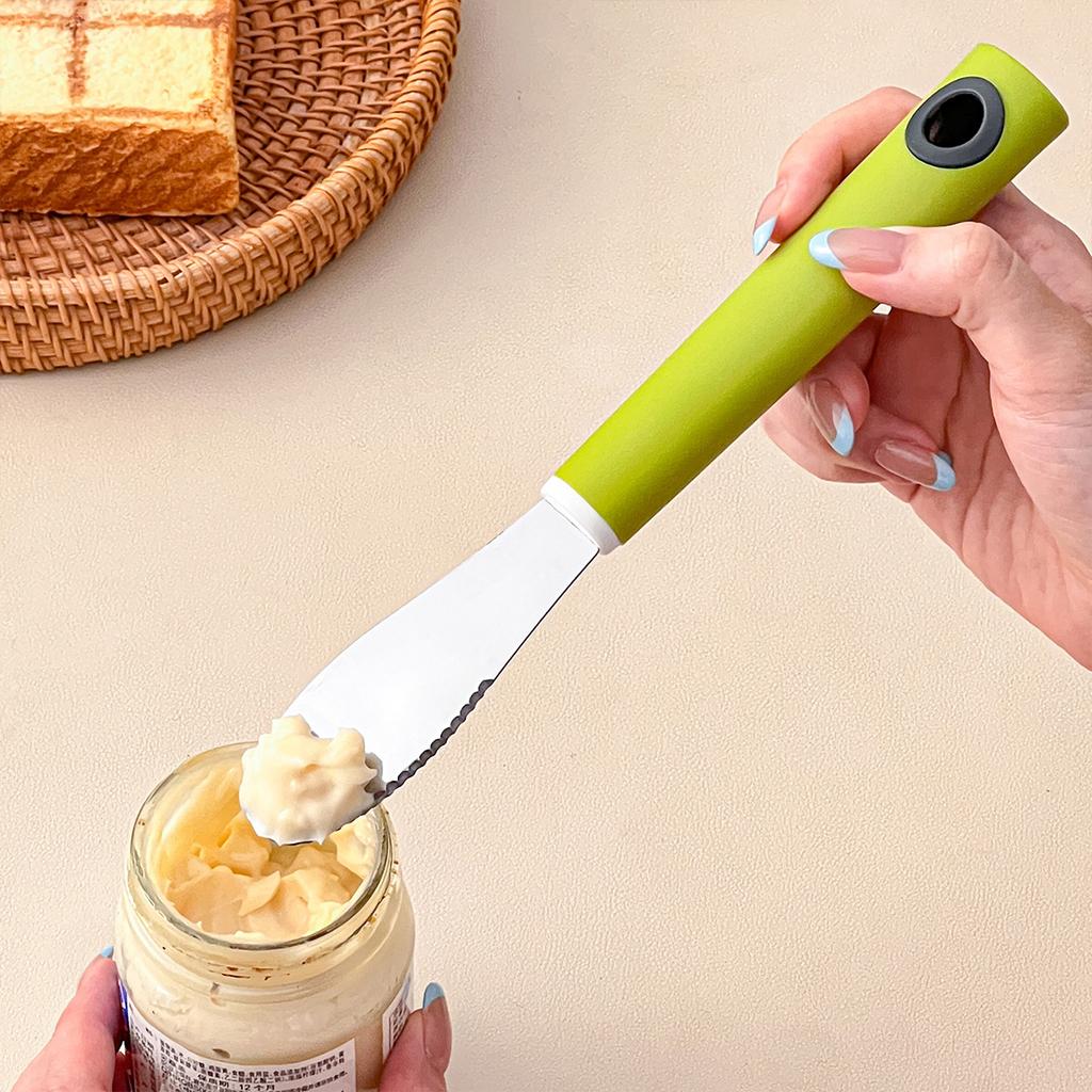 Stainless Steel Butter Knife Multifunctional Cheese Cutter Bread Toast Jam Spatula Butter Spreader Kitchen Accessories