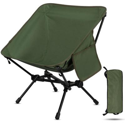 TOBTOS Ultralight Camping Portable Folding Backpacking Compact Camping Chair with Carry Bag for Outdoor Camping Hiking Backpacking Beach Travel Chair,