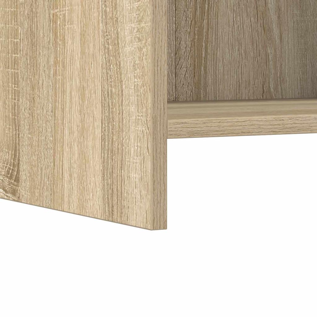 Shoe Cabinet in Sonoma Oak 48 x 36 x 92 cm Particleboard