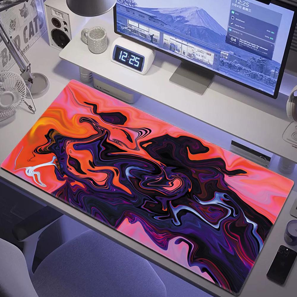 XXL Strata Liquid X Mouse Pad Computer Laptop Anime Keyboard Mouse Mat Large Mousepad Keyboards Gamers Decoracion Desk Mat