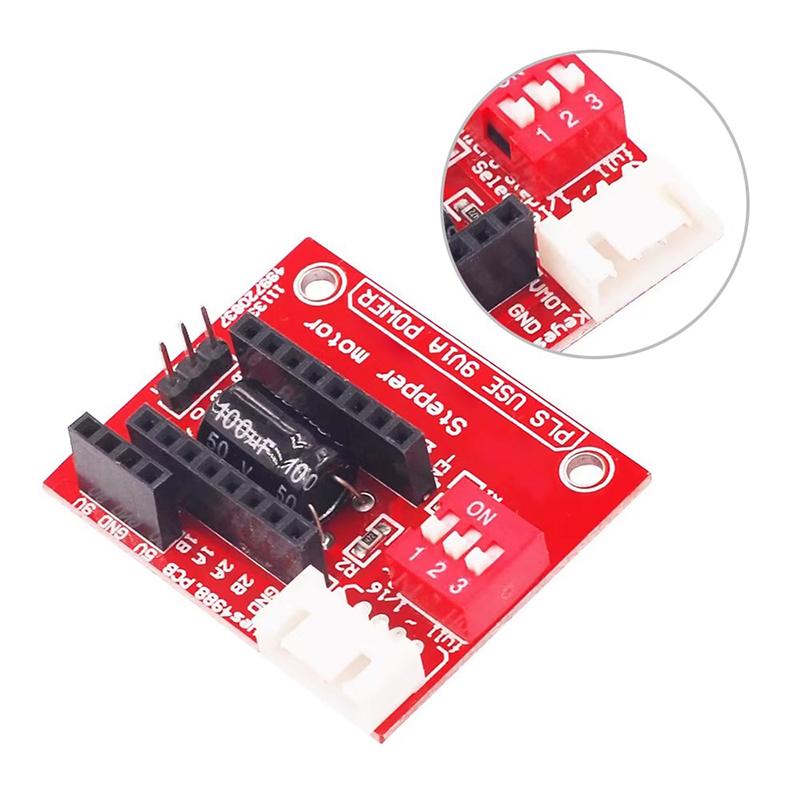 1~5P 42 Stepper Motor Driver Expansion Board DRV8825/A4988 3D Printer Control Shield Module For Arduino UNOR3 Ramps1.4 DIY Kit