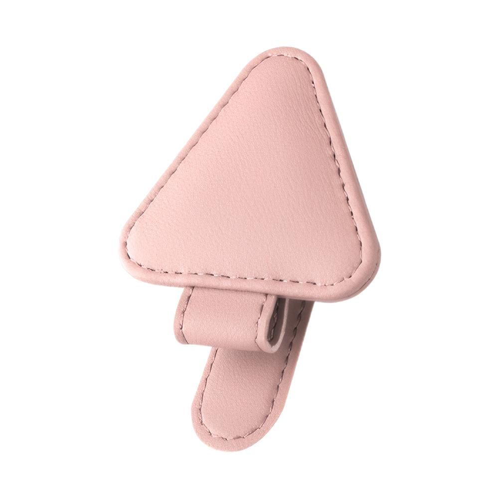 Universeller Sonnenblenden-Clip - Auto-Brillenhalter - Sonnenbrillenhalter - Microsoft Leder Brillenaufhänger