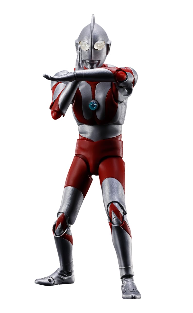 TAMASHII NATIONS S.H. Figuarts (True Bone Sculpting Method) Ultraman 60th Anniversary Edition approximately 150mm PVC ABS painted movable figure.