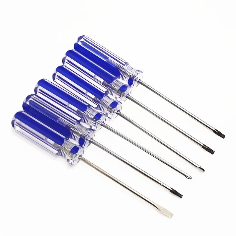 6Pcs Magnetic Precision Screwdriver Set, Cross Slotted Y Torx T8 T9 T11 Magnetic Screwdrivers,for Phone Laptop Game Console