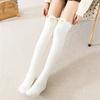 Over Above Knee Socks Long Womens Striped Panda Cat Winter Warm Ladies Girls Black White Funny Thigh High Stockings Christmas