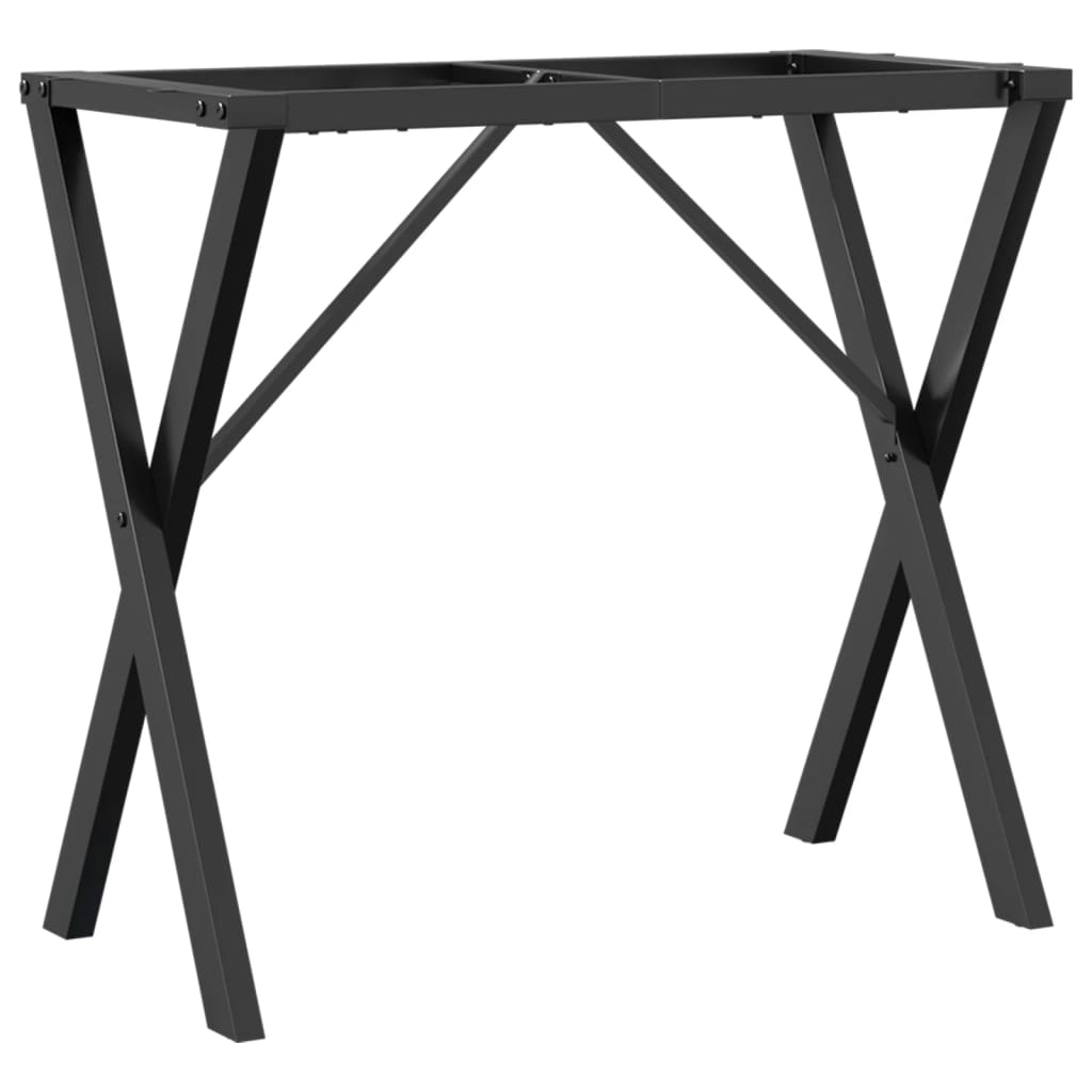 Vidaxl Nogi Do Stołu, W Kształcie Litery X 80X40X73 Cm, Żeliwo