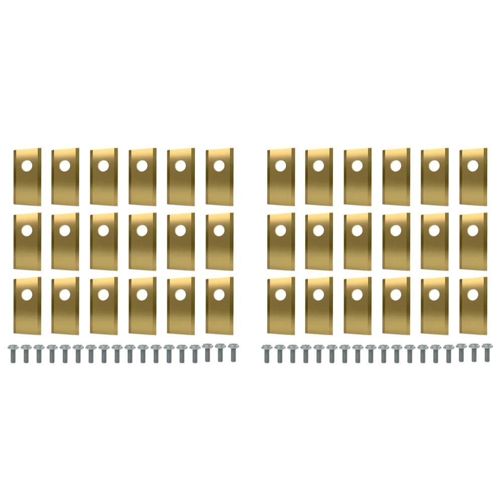 18/36PCS Grass Trimmer Blades Lawn Mower Replacement Trimmer Cutter for Worx Landroid Lawn Mowers Garden Robotic Lawnmower Tools