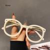 Round Frame Myopia Glasses Unisex Oversized White Short-sighted Eyeglasses Men Women Optical Spectacle Eyewear Diopter 0 To -4.0