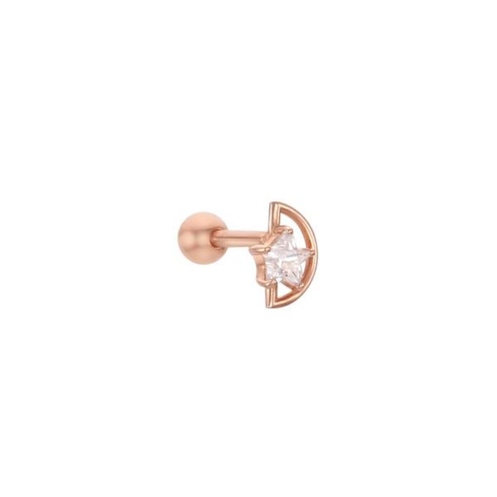 LLOYD Half Moon Frame 14k Piercing LPFK1004G