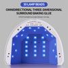 Professional Nail Lamp Led Manicure Uv Lamp Nail Dryer For Uv Gel Led Gel Nail Machine Infrared Sensor