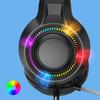 Wireds Over Ear Headphones With Glowing LED Lights 40mm Composite Diaphragm Driver Ergonomic Protein Leather Cushions Flexible Two Suspension Headbeam
